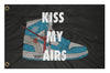 KISS MY AIRS Jordan Flag
