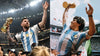 Messi/ Maradona World Cup Flag